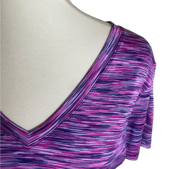 Reebok Workout V-Neck Shirt - Picture 2 of 4